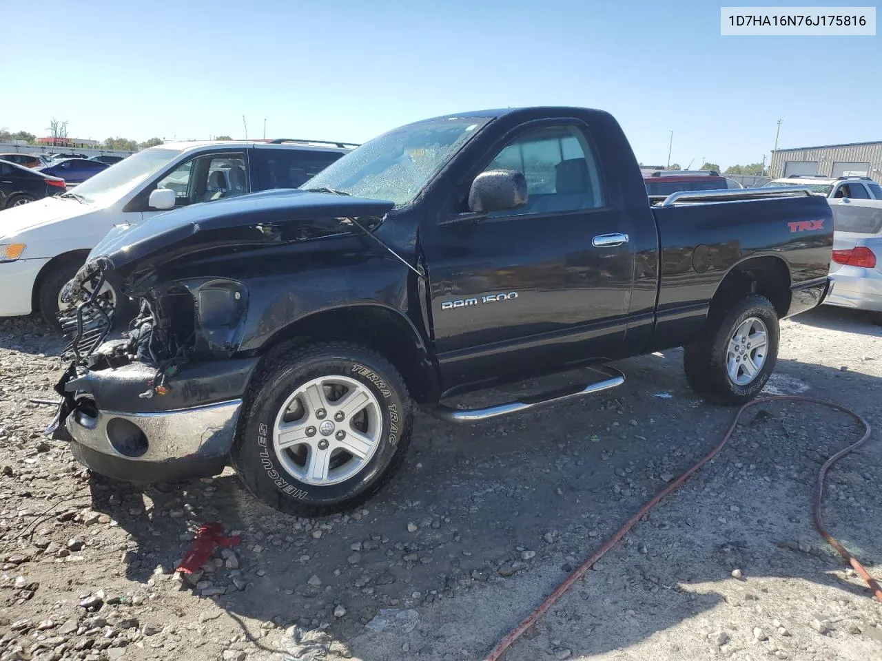 2006 Dodge Ram 1500 St VIN: 1D7HA16N76J175816 Lot: 74017304