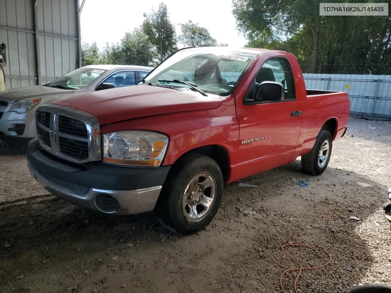 2006 Dodge Ram 1500 St VIN: 1D7HA16K26J145435 Lot: 74018314