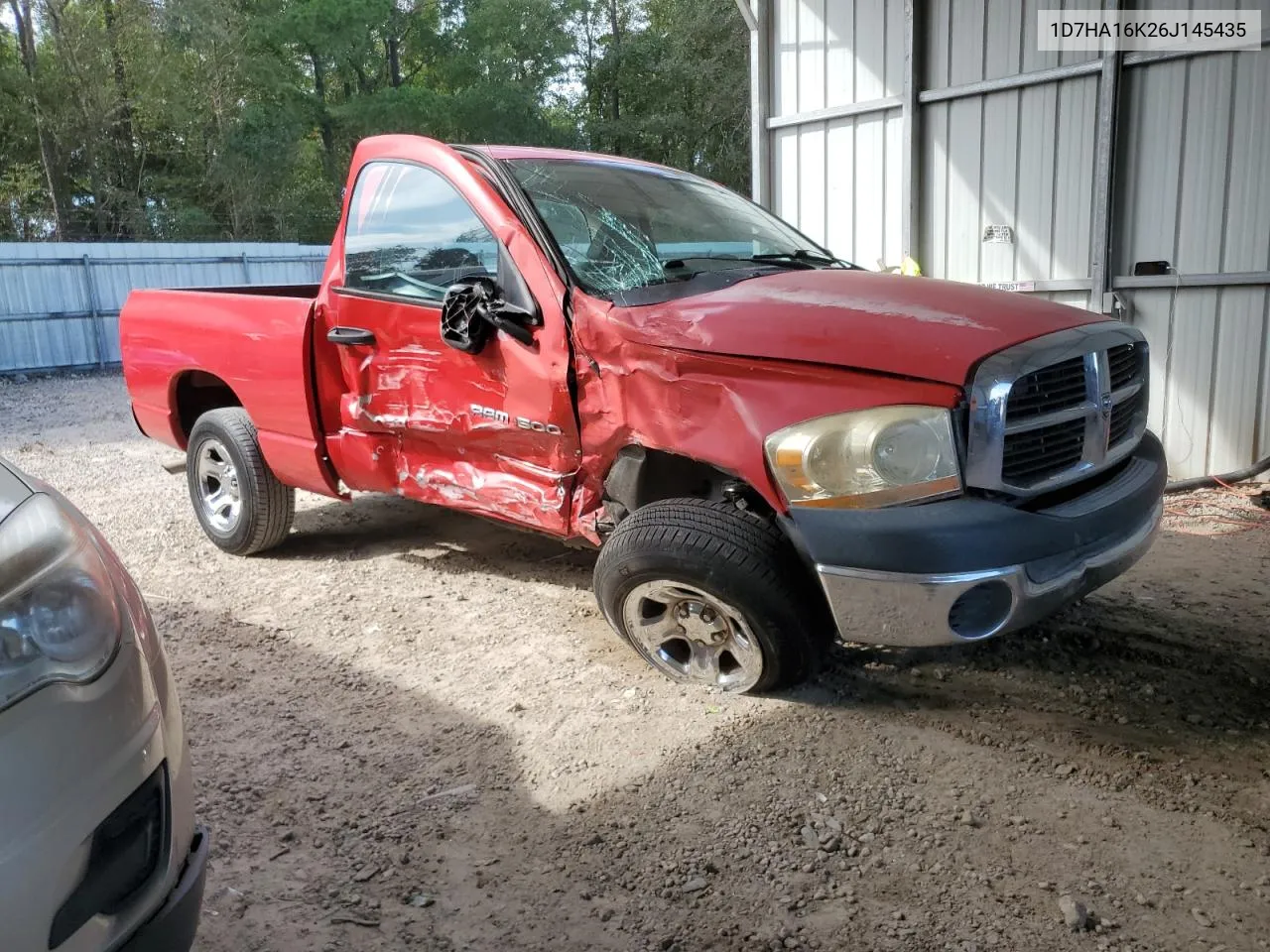 2006 Dodge Ram 1500 St VIN: 1D7HA16K26J145435 Lot: 74018314