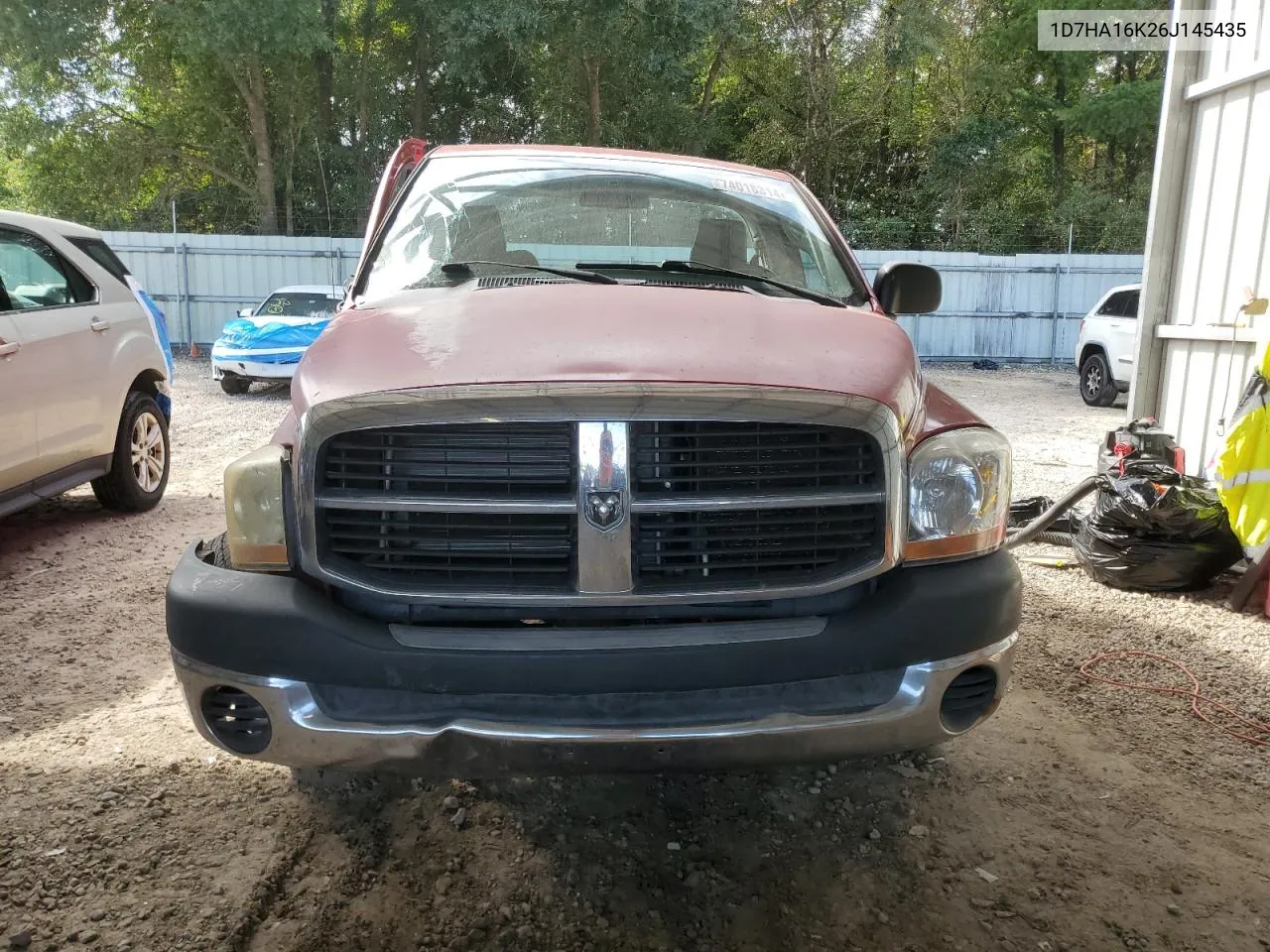 2006 Dodge Ram 1500 St VIN: 1D7HA16K26J145435 Lot: 74018314