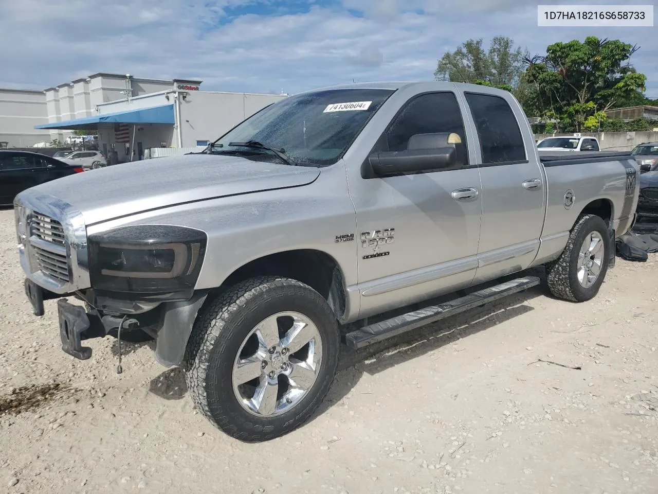 2006 Dodge Ram 1500 St VIN: 1D7HA18216S658733 Lot: 74130604