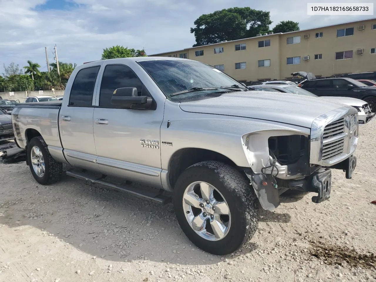 2006 Dodge Ram 1500 St VIN: 1D7HA18216S658733 Lot: 74130604