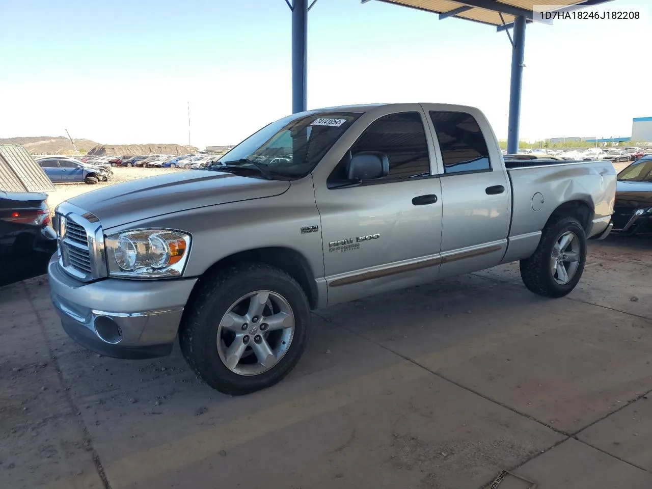 2006 Dodge Ram 1500 St VIN: 1D7HA18246J182208 Lot: 74141054