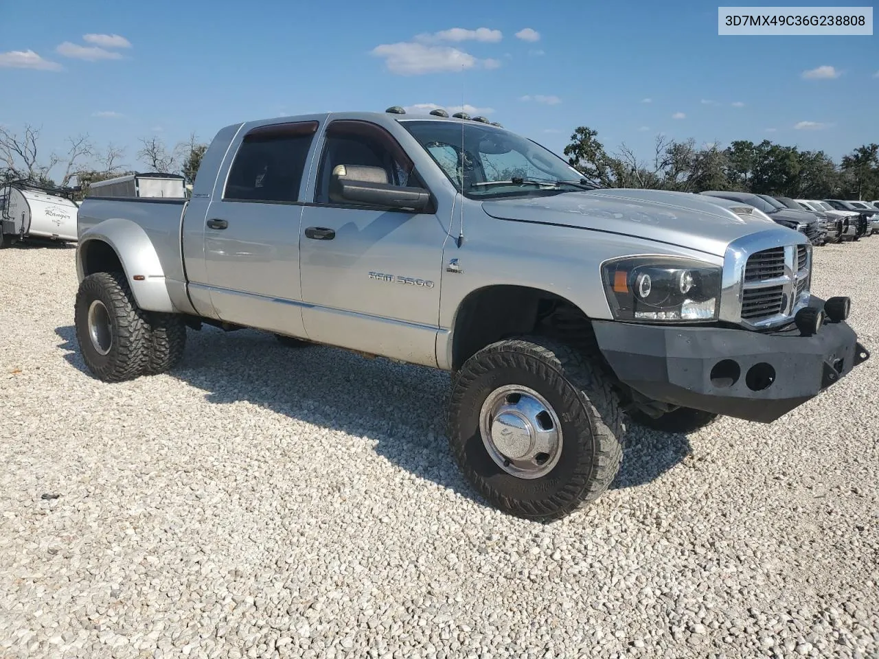 2006 Dodge Ram 3500 VIN: 3D7MX49C36G238808 Lot: 74141104