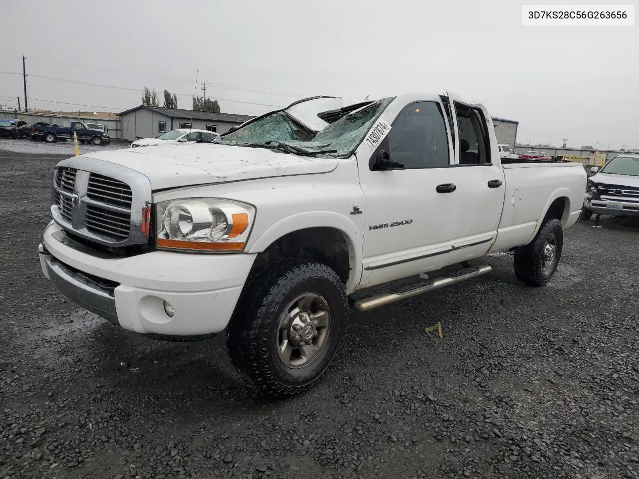 2006 Dodge Ram 2500 St VIN: 3D7KS28C56G263656 Lot: 74307874