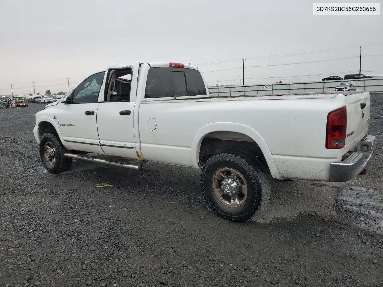 2006 Dodge Ram 2500 St VIN: 3D7KS28C56G263656 Lot: 74307874