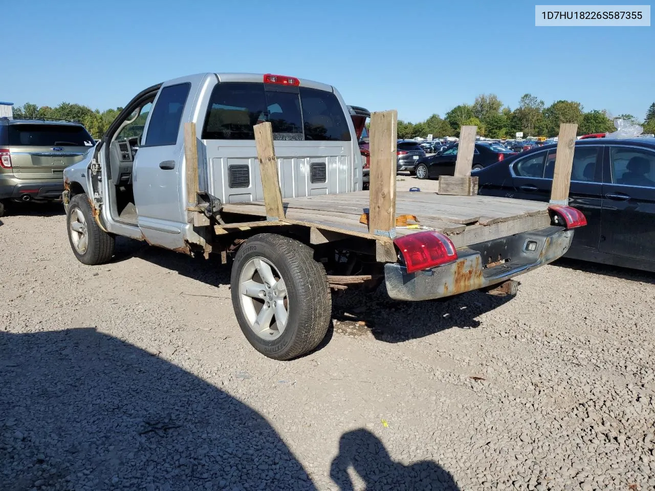 2006 Dodge Ram 1500 St VIN: 1D7HU18226S587355 Lot: 74385754