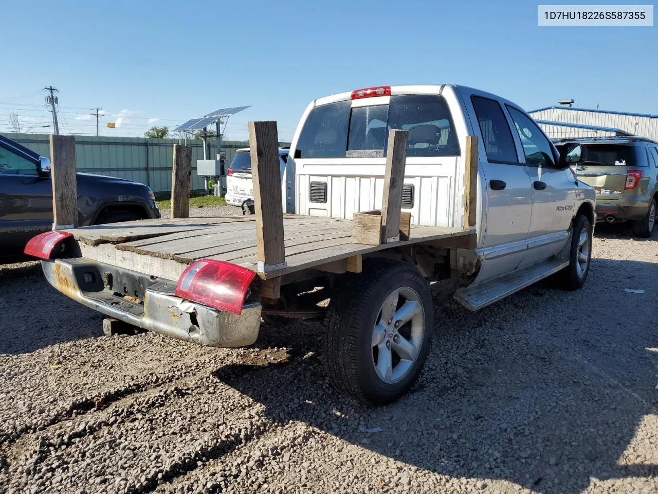 2006 Dodge Ram 1500 St VIN: 1D7HU18226S587355 Lot: 74385754