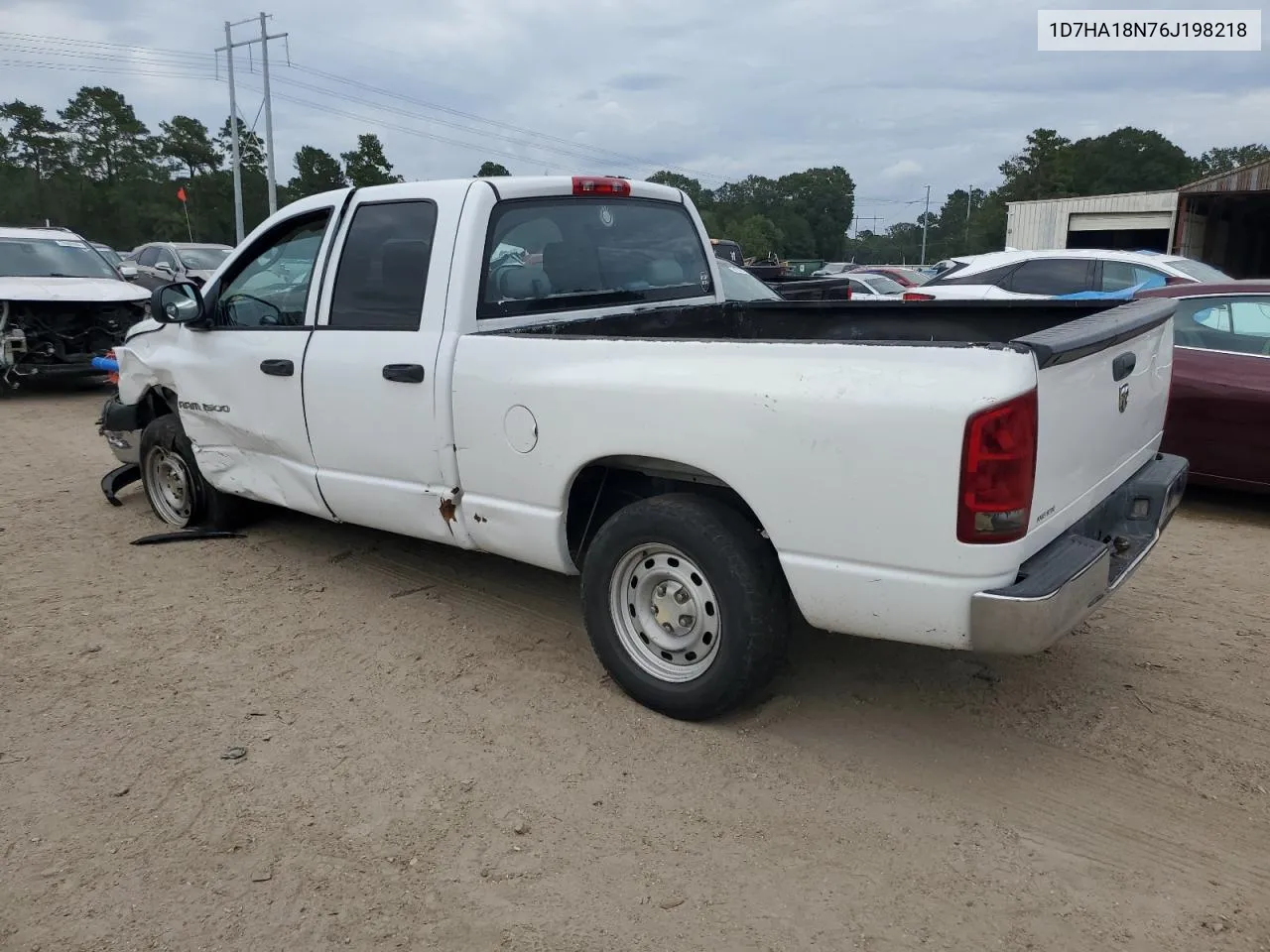 2006 Dodge Ram 1500 St VIN: 1D7HA18N76J198218 Lot: 74477074