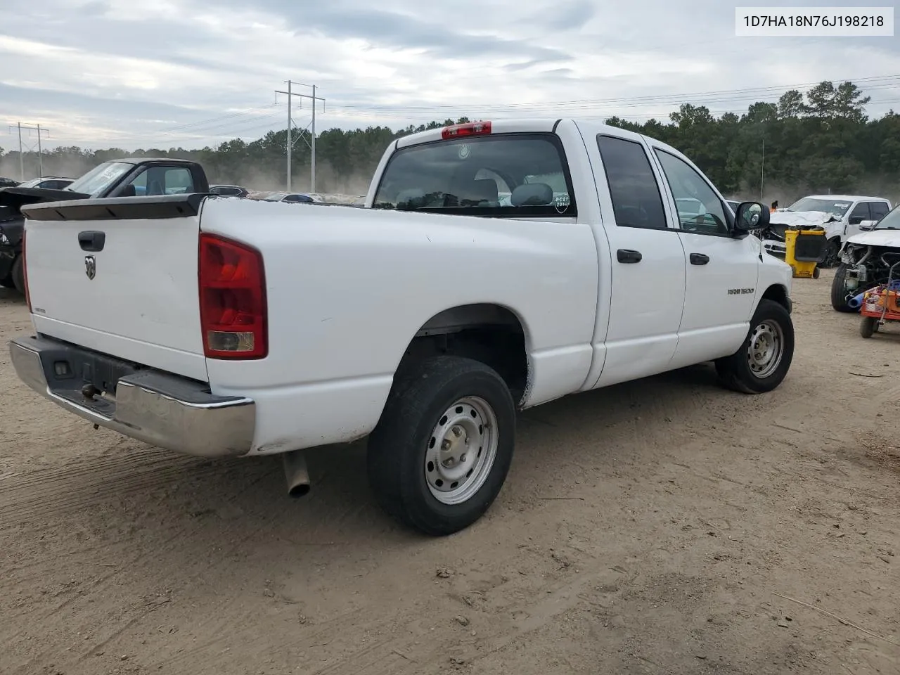 2006 Dodge Ram 1500 St VIN: 1D7HA18N76J198218 Lot: 74477074