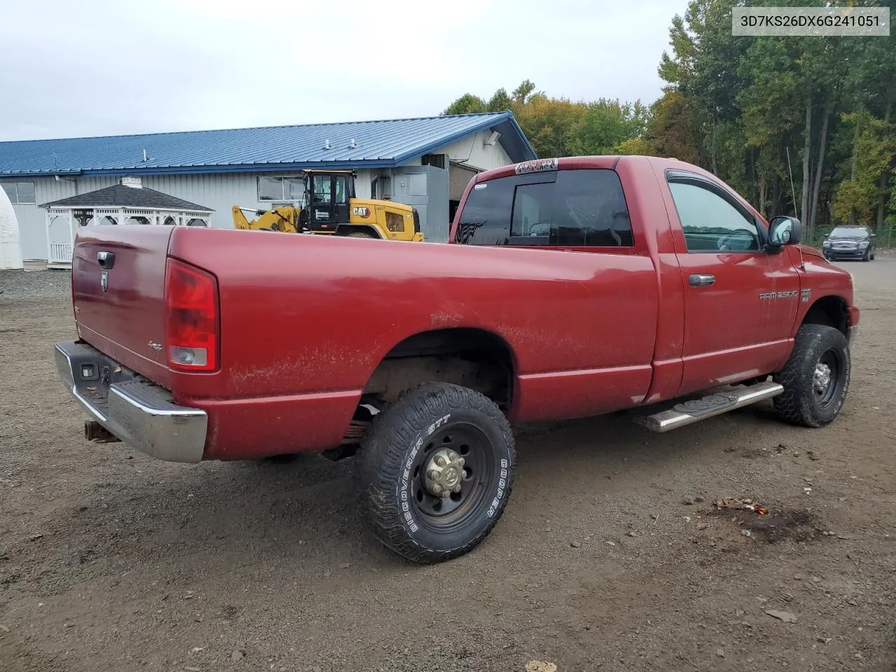 2006 Dodge Ram 2500 St VIN: 3D7KS26DX6G241051 Lot: 74535034