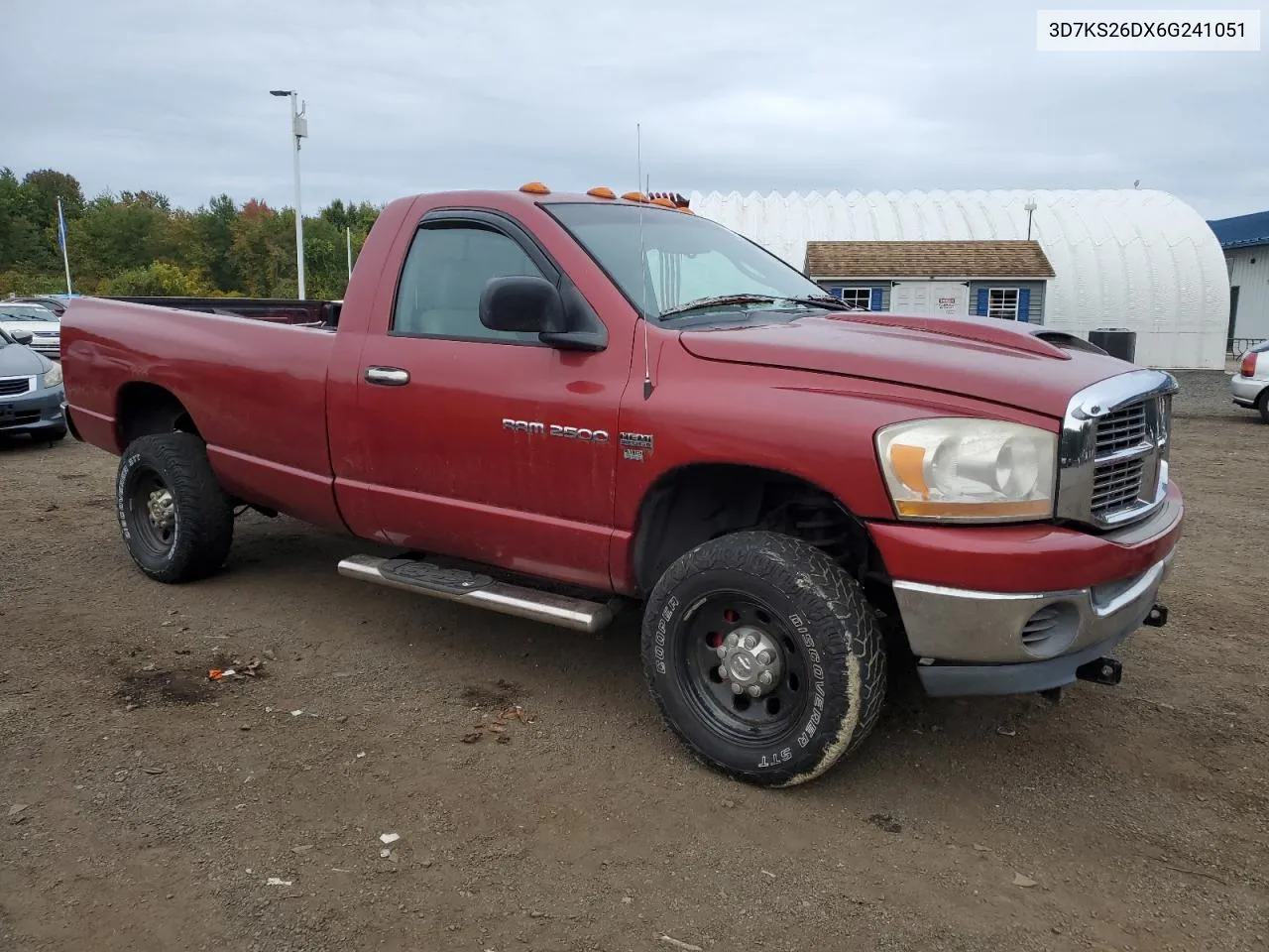 2006 Dodge Ram 2500 St VIN: 3D7KS26DX6G241051 Lot: 74535034