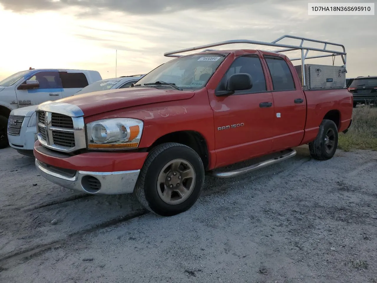 2006 Dodge Ram 1500 St VIN: 1D7HA18N36S695910 Lot: 74680584