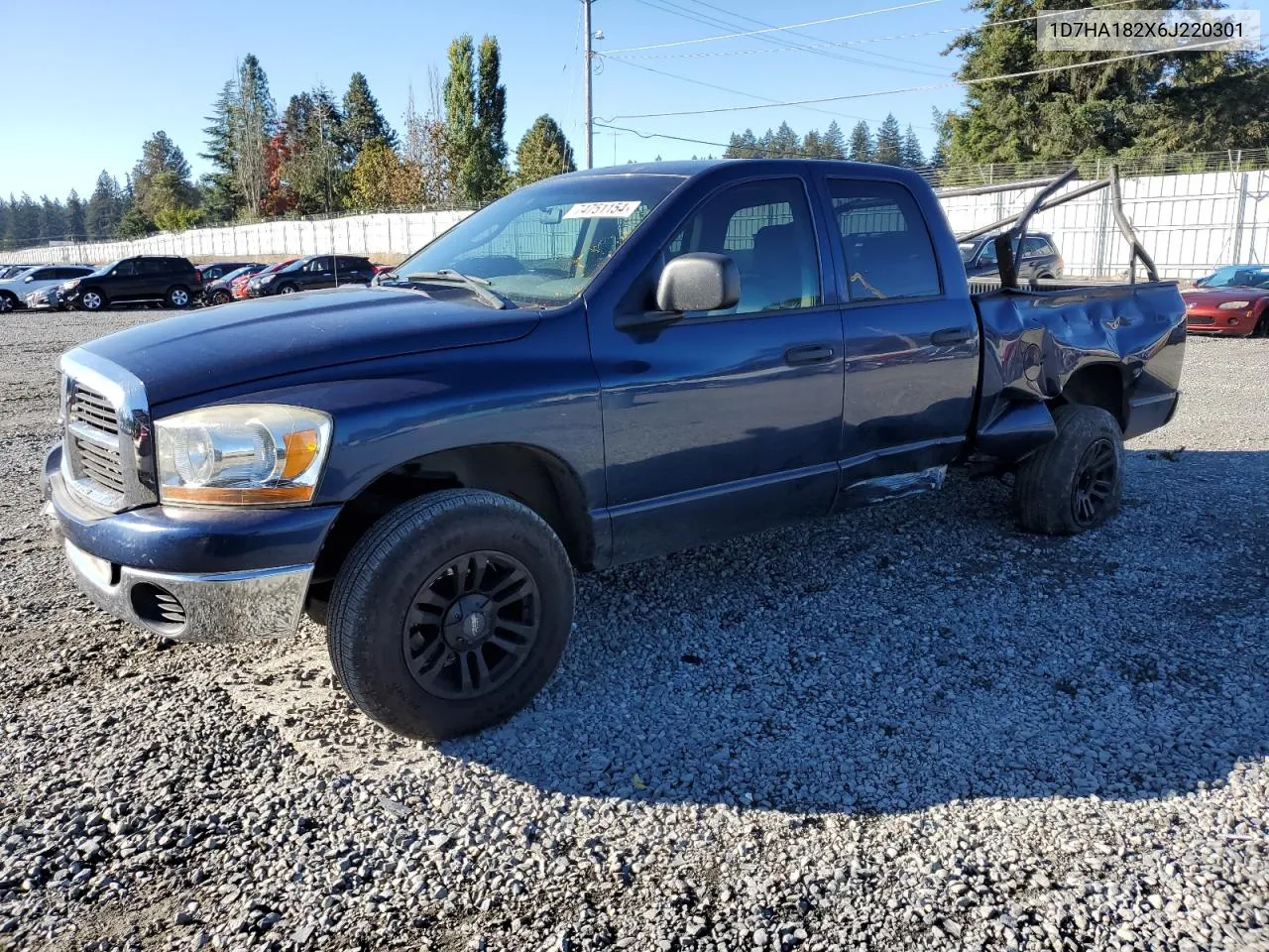 2006 Dodge Ram 1500 St VIN: 1D7HA182X6J220301 Lot: 74751154