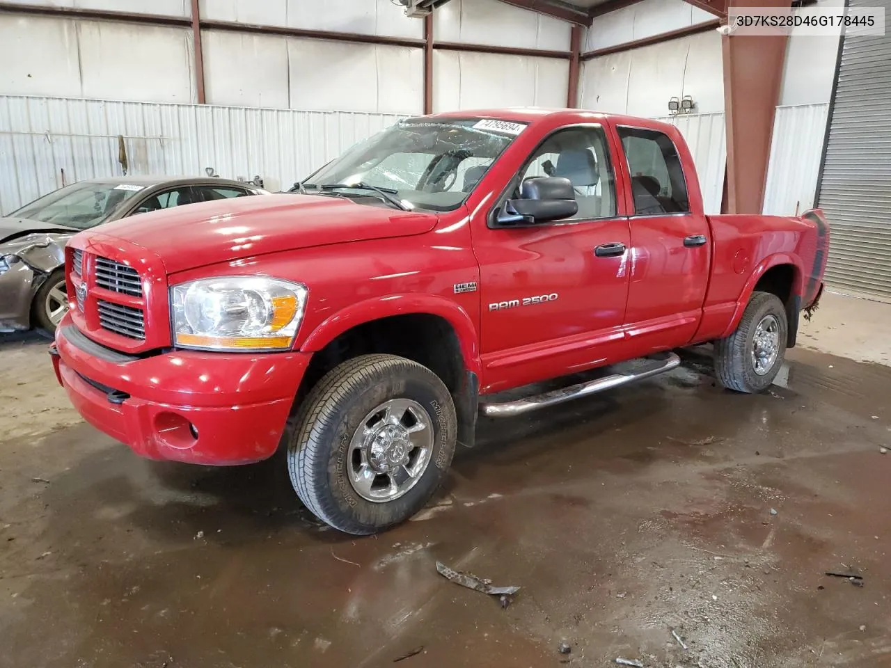 2006 Dodge Ram 2500 St VIN: 3D7KS28D46G178445 Lot: 74795694