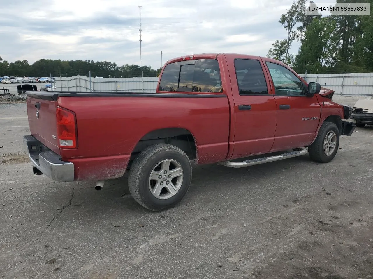 2006 Dodge Ram 1500 St VIN: 1D7HA18N16S557833 Lot: 74902084