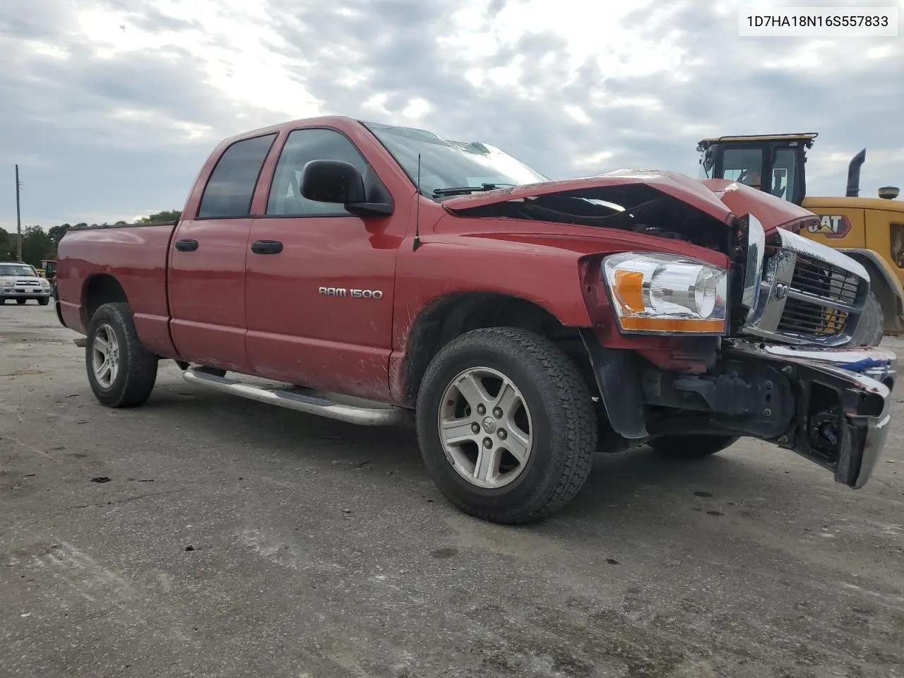 2006 Dodge Ram 1500 St VIN: 1D7HA18N16S557833 Lot: 74902084