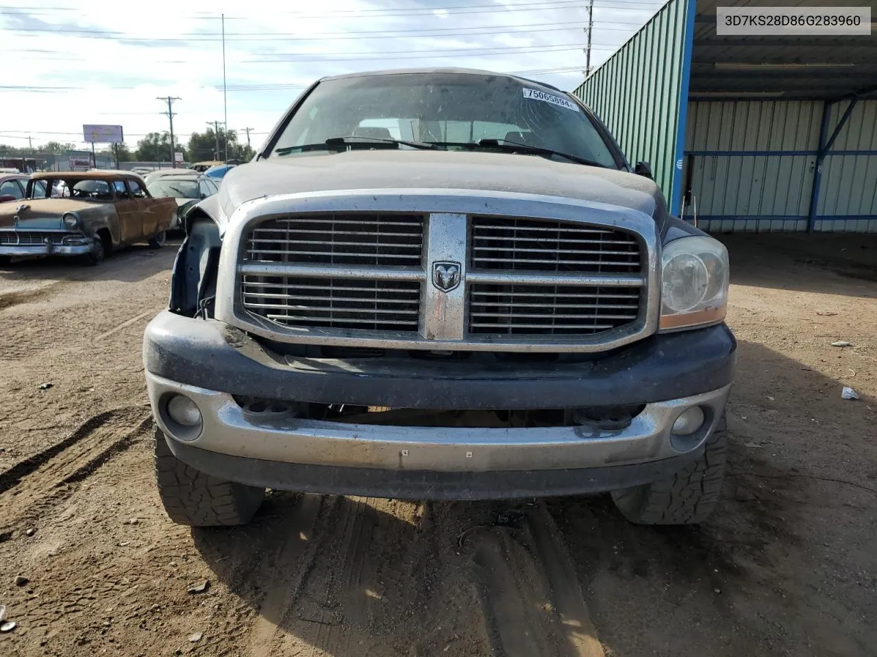 2006 Dodge Ram 2500 St VIN: 3D7KS28D86G283960 Lot: 75065894