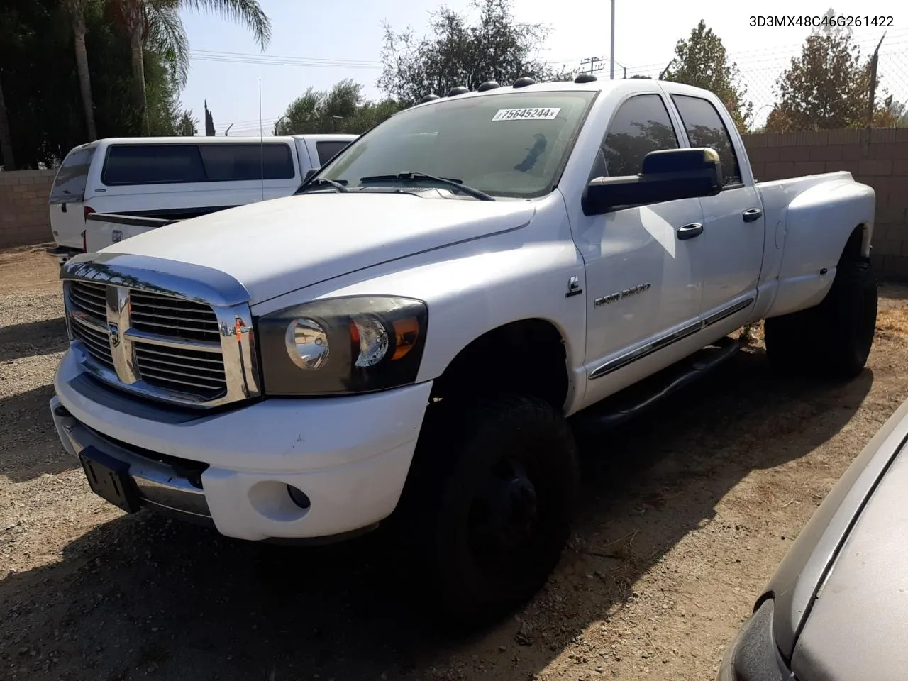 2006 Dodge Ram 3500 St VIN: 3D3MX48C46G261422 Lot: 75645244