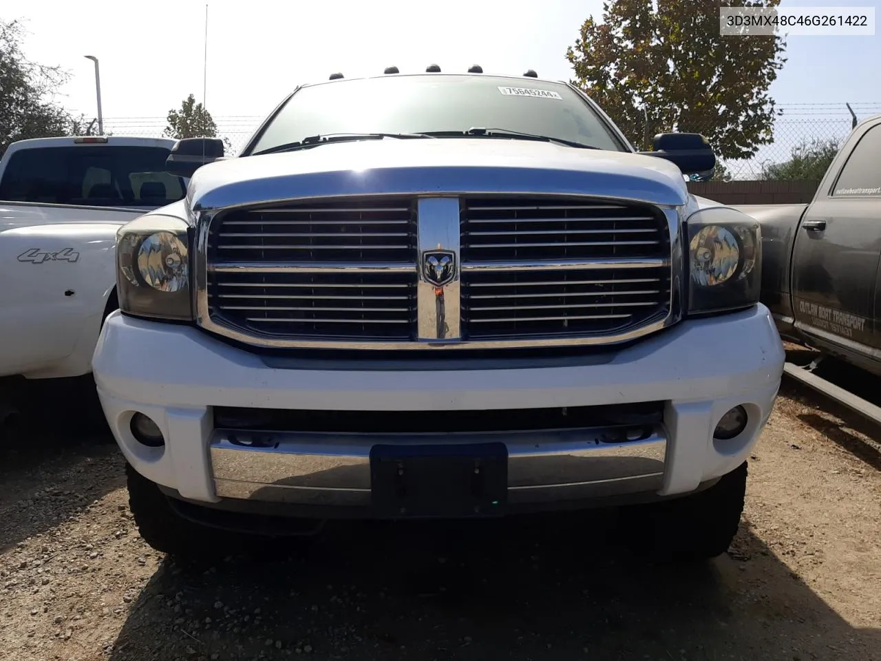 2006 Dodge Ram 3500 St VIN: 3D3MX48C46G261422 Lot: 75645244