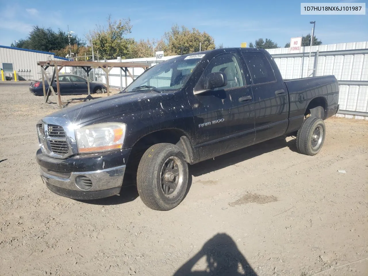 2006 Dodge Ram 1500 St VIN: 1D7HU18NX6J101987 Lot: 75695294