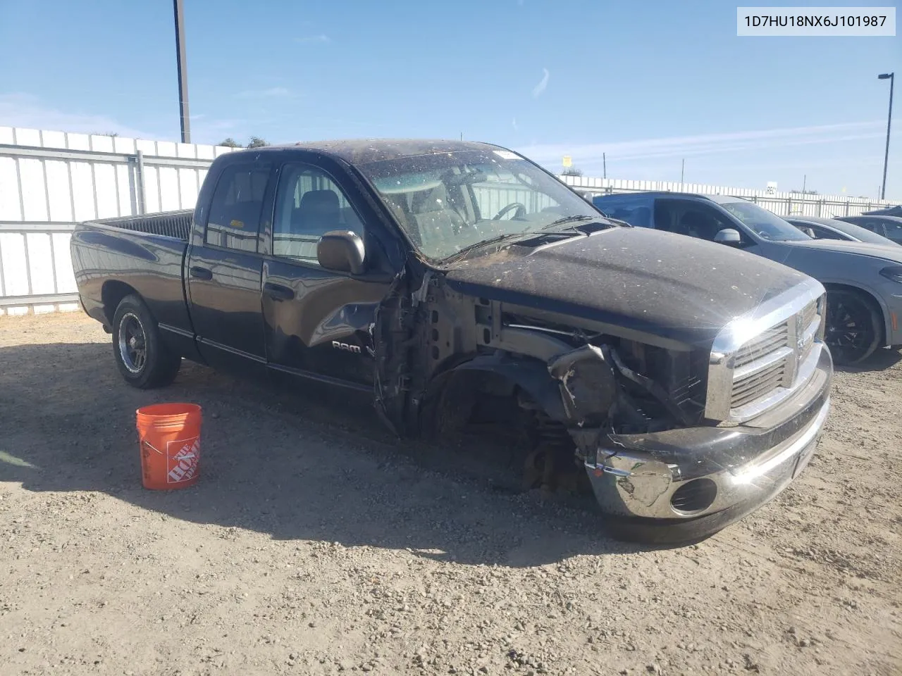 2006 Dodge Ram 1500 St VIN: 1D7HU18NX6J101987 Lot: 75695294