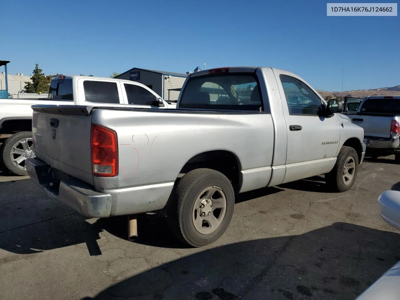 1D7HA16K76J124662 2006 Dodge Ram 1500 St