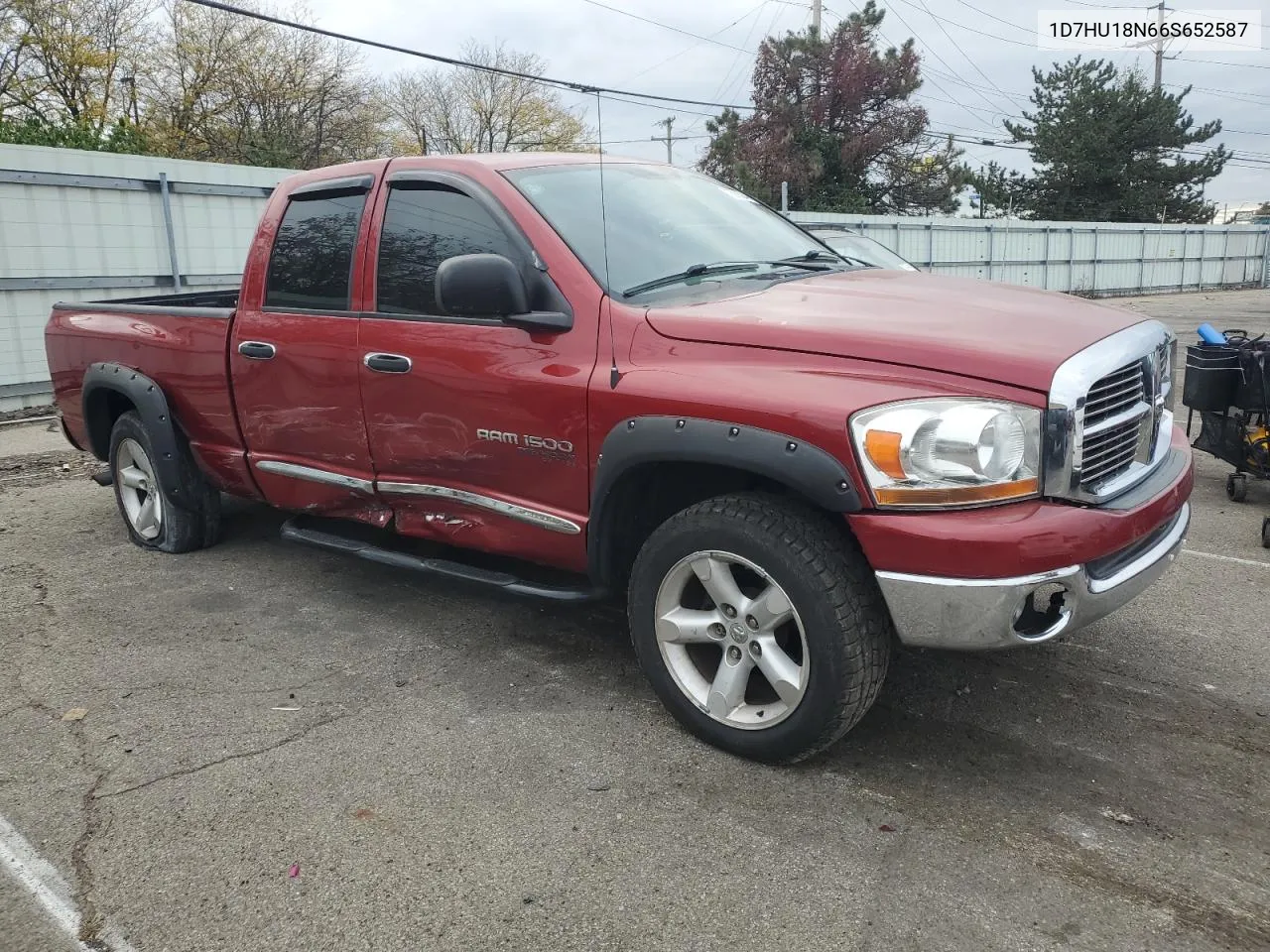 2006 Dodge Ram 1500 St VIN: 1D7HU18N66S652587 Lot: 75935244