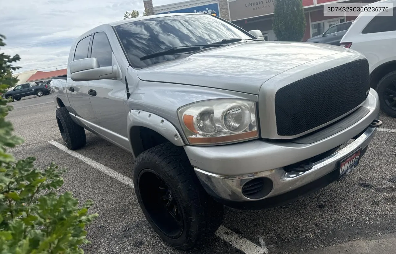 2006 Dodge Ram 2500 VIN: 3D7KS29C36G236776 Lot: 75947724