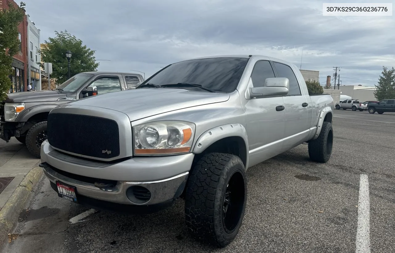 2006 Dodge Ram 2500 VIN: 3D7KS29C36G236776 Lot: 75947724