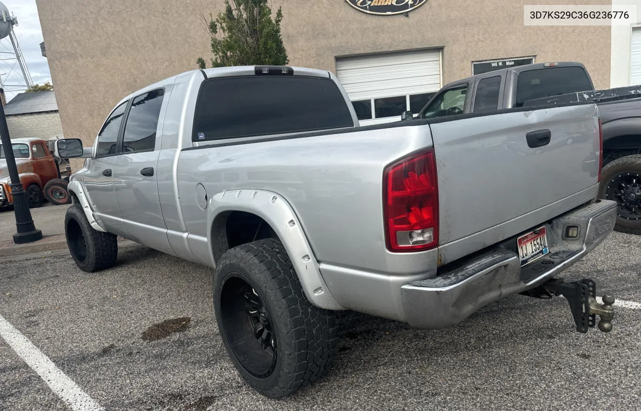 2006 Dodge Ram 2500 VIN: 3D7KS29C36G236776 Lot: 75947724