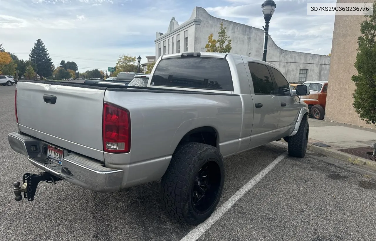 2006 Dodge Ram 2500 VIN: 3D7KS29C36G236776 Lot: 75947724