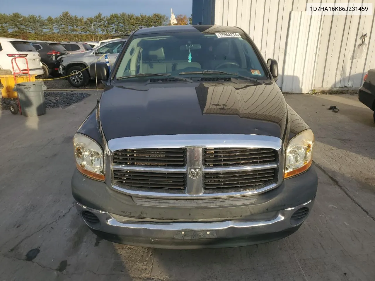 2006 Dodge Ram 1500 St VIN: 1D7HA16K86J231459 Lot: 75958274