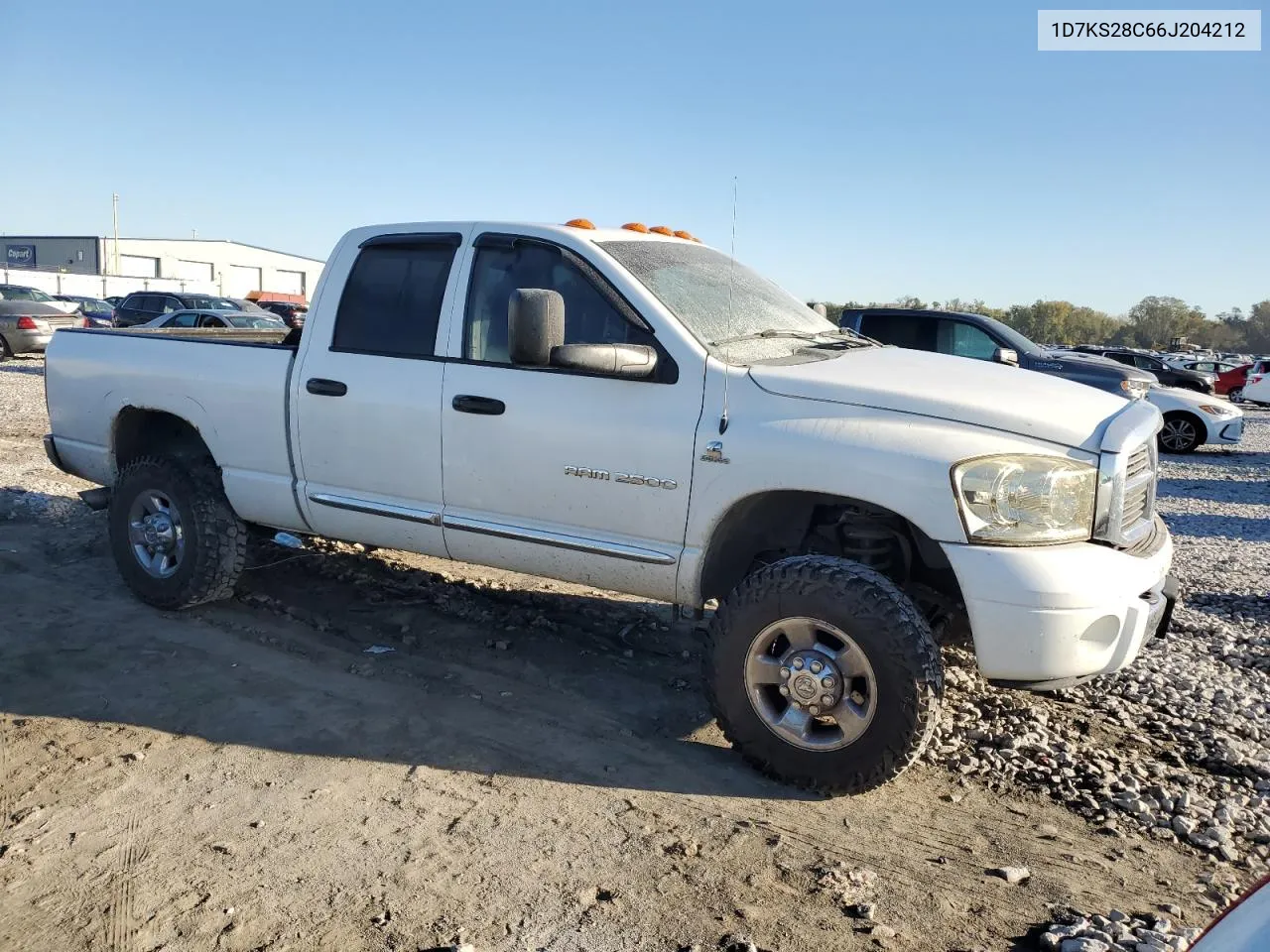 2006 Dodge Ram 2500 St VIN: 1D7KS28C66J204212 Lot: 76018054