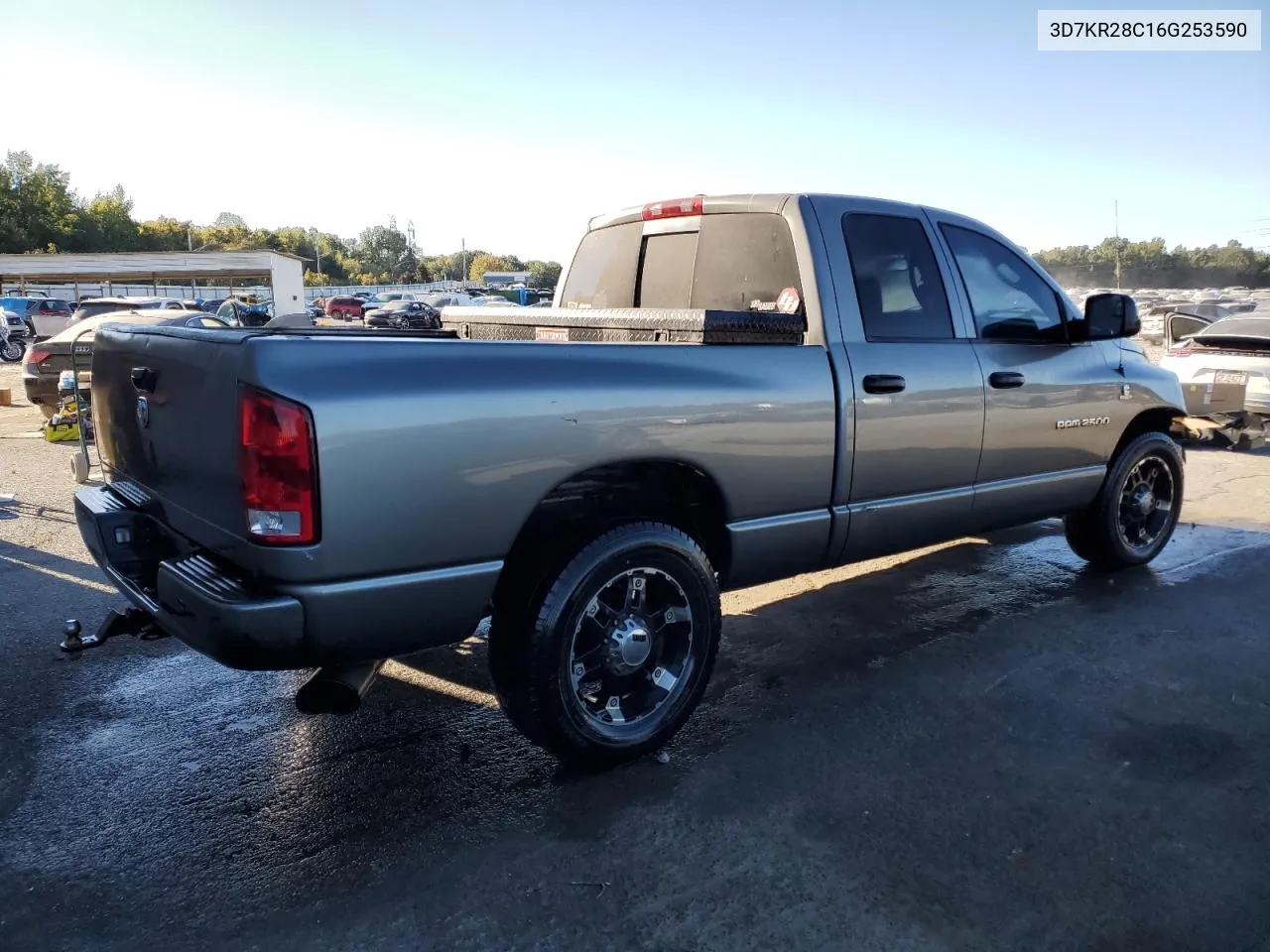 2006 Dodge Ram 2500 St VIN: 3D7KR28C16G253590 Lot: 76333464