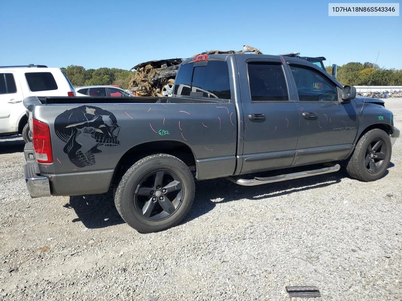 2006 Dodge Ram 1500 St VIN: 1D7HA18N86S543346 Lot: 76487504