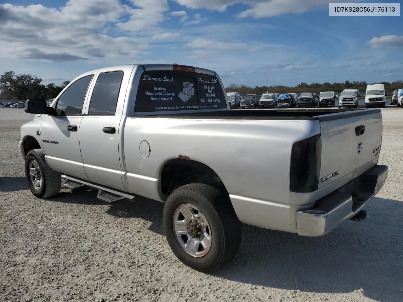 2006 Dodge Ram 2500 St VIN: 1D7KS28C56J176113 Lot: 76498984