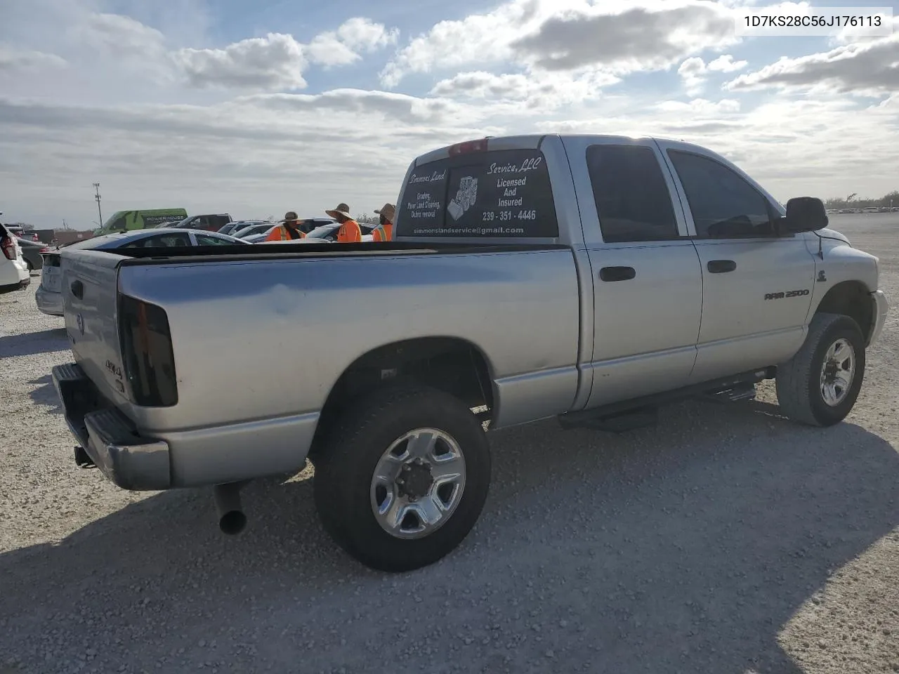 1D7KS28C56J176113 2006 Dodge Ram 2500 St