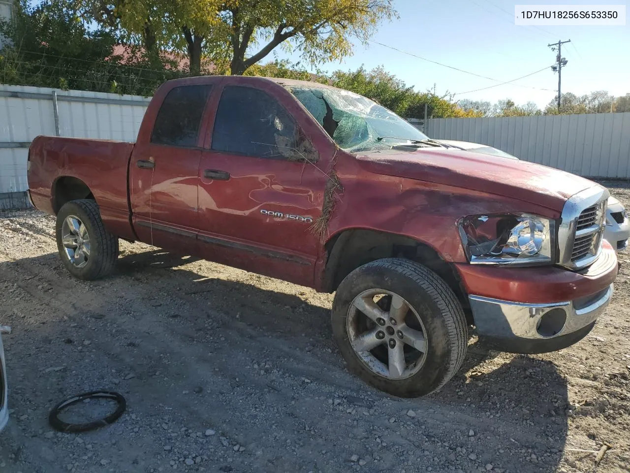 2006 Dodge Ram 1500 St VIN: 1D7HU18256S653350 Lot: 76660034