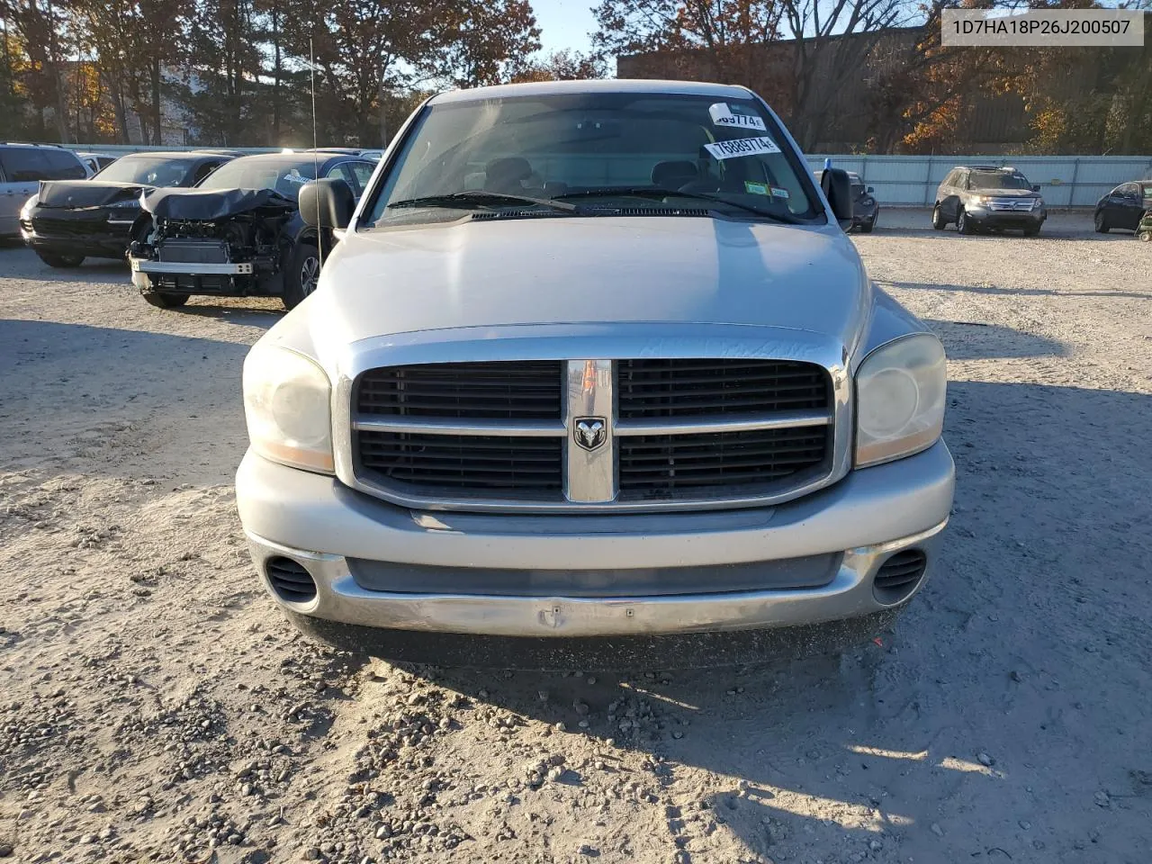 2006 Dodge Ram 1500 St VIN: 1D7HA18P26J200507 Lot: 76889774