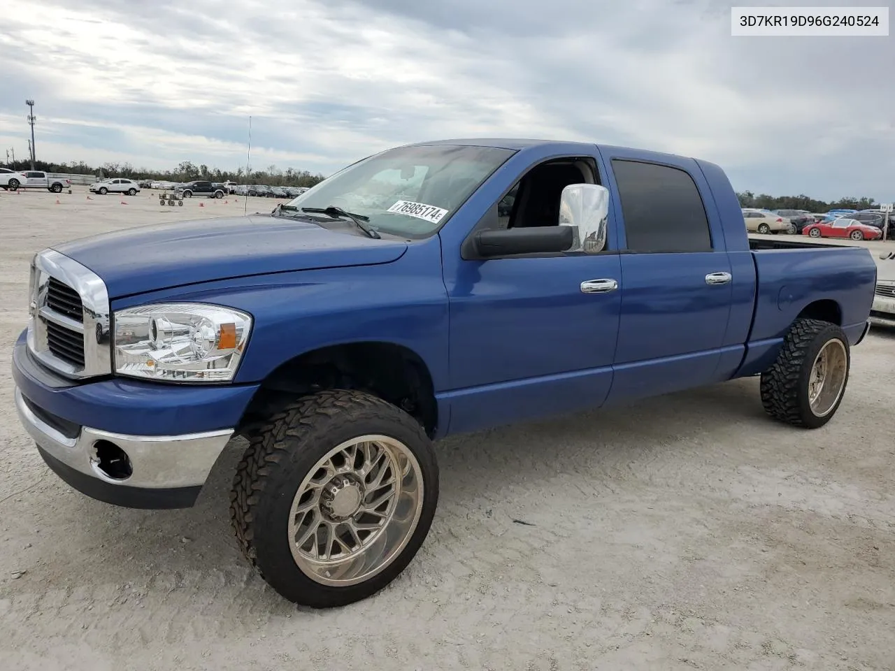 2006 Dodge Ram 1500 VIN: 3D7KR19D96G240524 Lot: 76985174