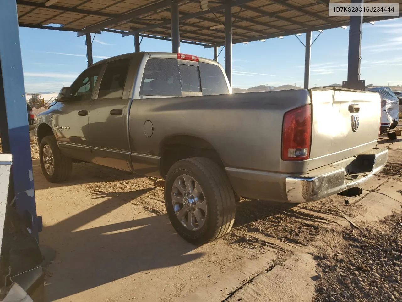 1D7KS28C16J234444 2006 Dodge Ram 2500 St