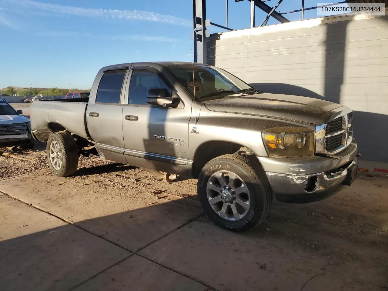 2006 Dodge Ram 2500 St VIN: 1D7KS28C16J234444 Lot: 77225014