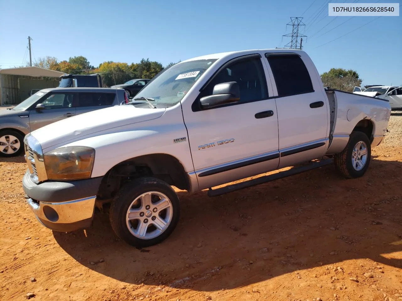 1D7HU18266S628540 2006 Dodge Ram 1500 St