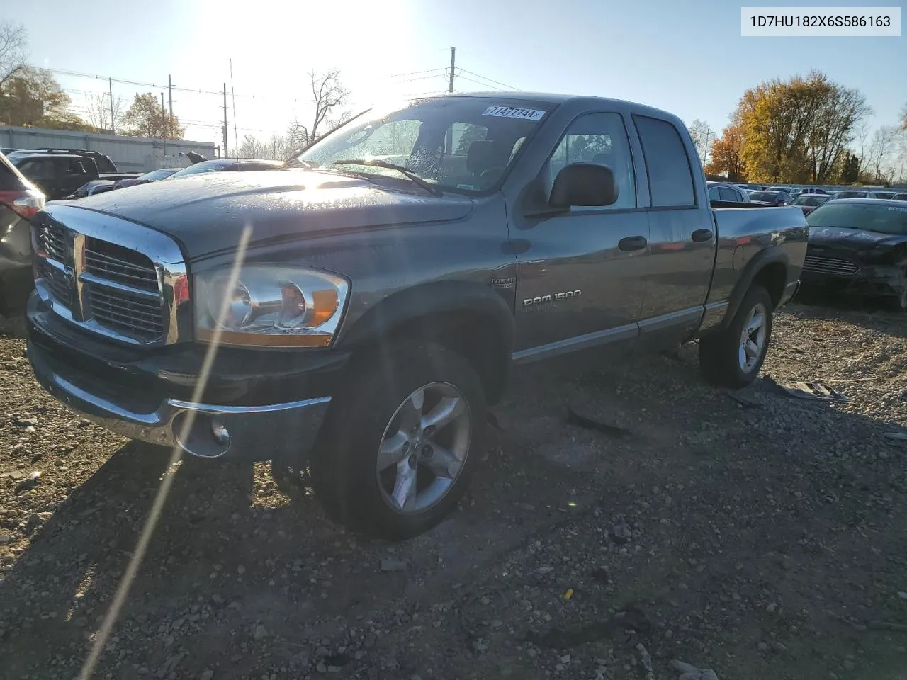 2006 Dodge Ram 1500 St VIN: 1D7HU182X6S586163 Lot: 77477744