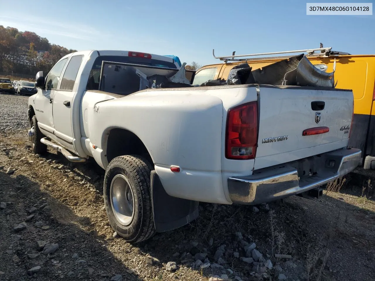 2006 Dodge Ram 3500 St VIN: 3D7MX48C06G104128 Lot: 77571734