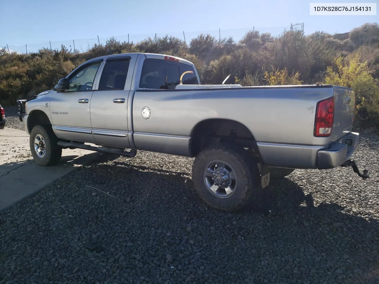 2006 Dodge Ram 2500 St VIN: 1D7KS28C76J154131 Lot: 77582584