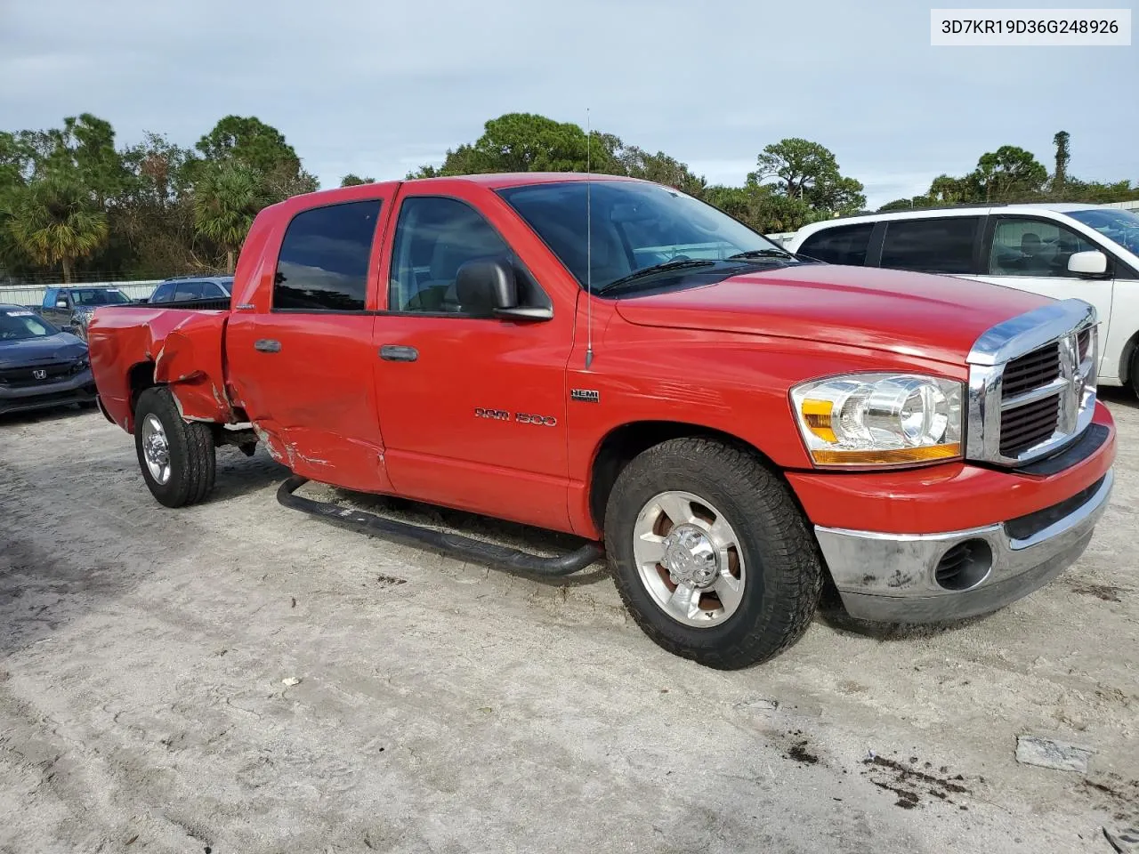 2006 Dodge Ram 1500 VIN: 3D7KR19D36G248926 Lot: 77790984