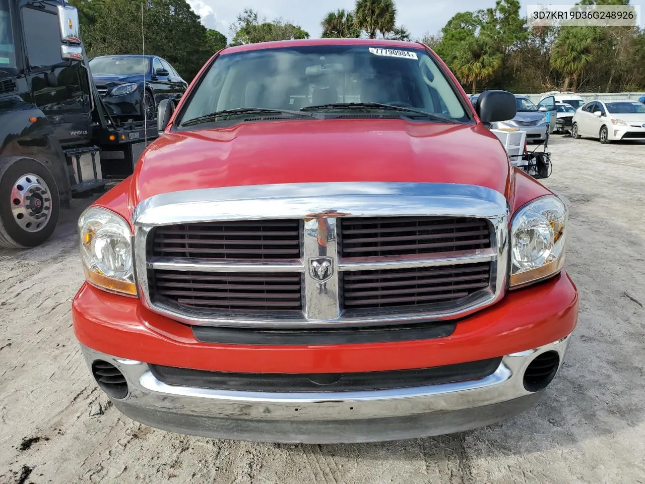 2006 Dodge Ram 1500 VIN: 3D7KR19D36G248926 Lot: 77790984