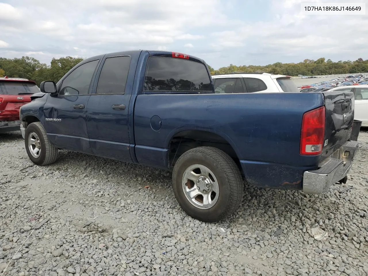 2006 Dodge Ram 1500 St VIN: 1D7HA18K86J146649 Lot: 77828444